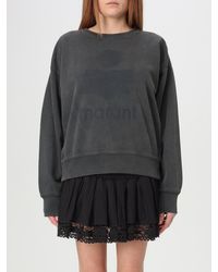Isabel Marant - Felpa A Girocollo Con Maxi Logo - Lyst