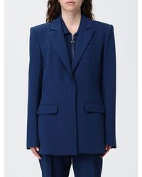 Patrizia Pepe - Single-Breasted Polyester Blazer - Lyst