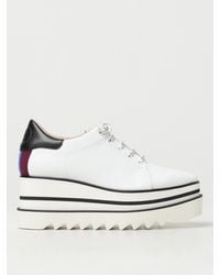 Stella McCartney - Sneakers Sneak-Elyse in alter mat bianco - Lyst