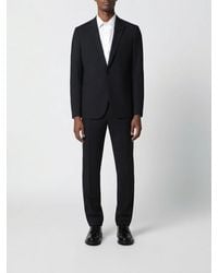 Lardini - Single-Breasted Wool Blend Dress - Lyst