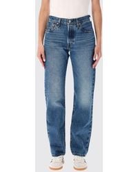 Levi's - 501 Mid-Rise Straight Fit Jeans - Lyst