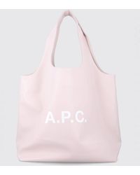 A.P.C. - Large Ninon Tote Bag - Lyst