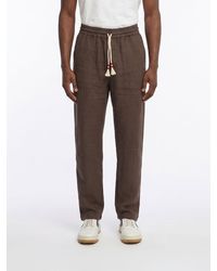 MC2 Saint Barth - Linen Jogging Trousers - Lyst