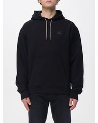 Burberry - Sudadera Con Capucha De Algodón - Lyst