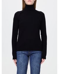 Dondup - Long-Sleeved Wool Turtleneck Jumper With Ribbed Hems - Lyst