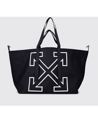 Off-White c/o Virgil Abloh Goods Quote Tote Bag in Black for Men