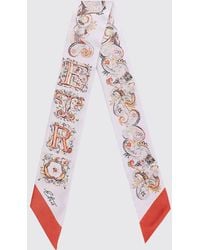 Etro - Silk Bandeau With Floral Paisley Print - Lyst