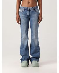 Off-White c/o Virgil Abloh - Jeans in denim washed - Lyst