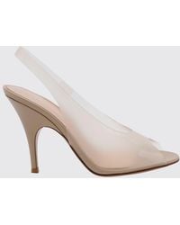 Gianvito Rossi - Amelie Slingback-Sandalen Aus Pvc Und Leder Mit Hohem Absatz - Lyst