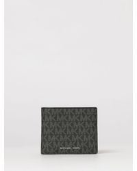 Michael Kors - Greyson Wallet With Logo And Coin Pocket - Lyst