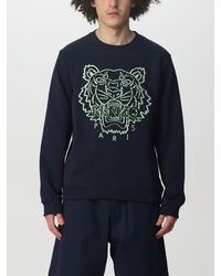 Kenzo - Sudadera Hombre Blanca - Tiger