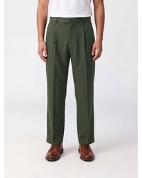 Laneus - Pantalón De Sastre Ancho De Lana Con Pinzas - Lyst