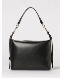 Furla - Tonie Grained Leather Bag - Lyst