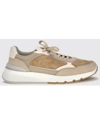 Brunello Cucinelli - Leather Sneakers - Lyst
