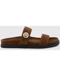 Tory Burch - Romy Suede Sandal - Lyst