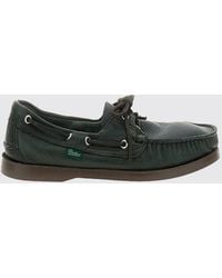 Paraboot - Barth Marine Grained Leather Boat Loafer - Lyst