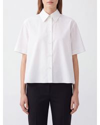 Loewe - Camicia Relaxed Fit A Maniche Corte - Lyst