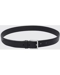 Orciani - Hammered Leather Belt - Lyst
