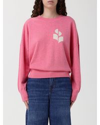 Isabel Marant - Crew Neck Wool And Cotton Pullover - Lyst