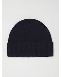 Drumohr - Pure Cashmere Rib-Knit Beanie Hat With Cuff - Lyst