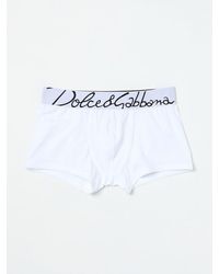 Dolce & Gabbana - Boxer in cotone stretch - Lyst