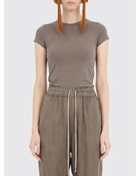 Rick Owens - Basic Cotton T-Shirts - Lyst