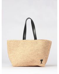 Ami Paris - Borsa Tote A Spalla - Lyst