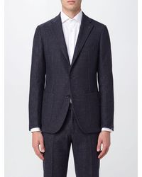 Tagliatore - Single-Breasted Check Blazer - Lyst