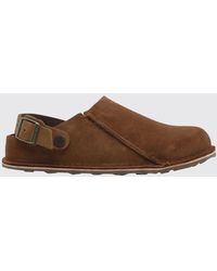 Birkenstock - Lutry Premium Suede Mules - Lyst