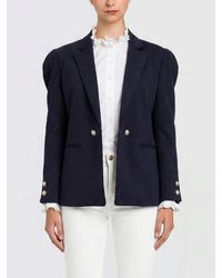 Twinset - Viscose Single-Breasted Blazer - Lyst