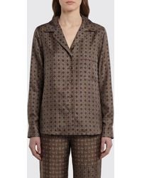 Max Mara - Disco Printed Silk Shirt - Lyst