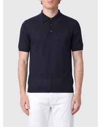 Roberto Collina - Knit Polo Shirt - Lyst