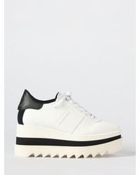 Stella McCartney - Elyse Wedge Derby Shoes - Lyst