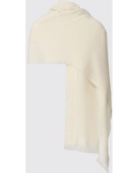Fabiana Filippi - Large Virgin Wool And Cashmere Stole With Fringed Hem - Lyst