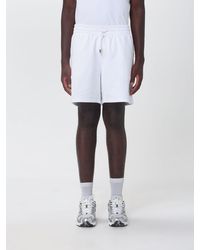CASABLANCA - Organic Cotton Jogging Shorts With Drawstring Waist - Lyst