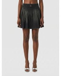 DIESEL - De-Spiki-S Denim Skirt - Lyst