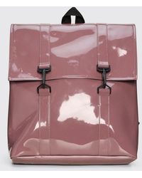 Rains - Msn Waterproof Polyester Backpack With Carabiner Closure - Lyst