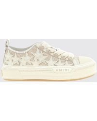 Amiri - Stars Court Low Canvas And Leather Sneakers - Lyst