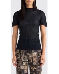 Momoní - Momon&Igrave Lurex Viscose Blend Sweater - Lyst