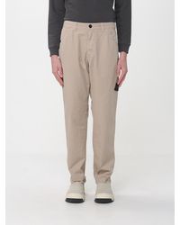 Stone Island - Ripstop Organic Cotton Chino Trousers - Lyst
