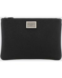 Dolce & Gabbana - Dolce &Amp Gabbana Nylon Pouch - Lyst