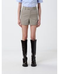 A.P.C. - Pantalones Cortos De Mezcla De Algodón - Lyst