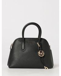 Michael Kors - Freddie Mini Leather Handbag With Mk Monogram And Logo Charm - Lyst