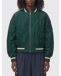 Loewe - Polyester Bomber Jacket - Lyst