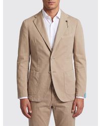 Santaniello - Single-Breasted Cotton Blazer - Lyst
