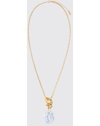 Chloé - Chlo&Eacute Collier Ras-Du-Cou Bloomcraft En Laiton Avec Breloque Florale - Lyst