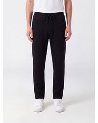 Brunello Cucinelli - Wool And Silk Drawstring Jogging Trousers - Lyst