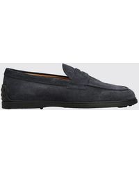 Tod's - Suede Loafers - Lyst