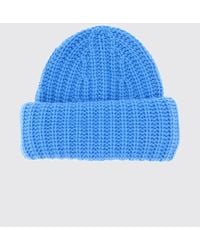Lisa Yang - Ribbed 100% Cashmere Beanie Hat With Turn-Up Cuff - Lyst