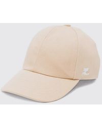 Courreges - "Signature" Cotton Cap - Lyst